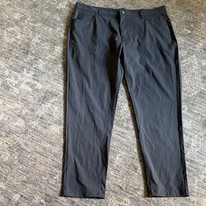Fabletics Charcoal Gray Athletic Pants - men’s 40 x 32 - like new - golf